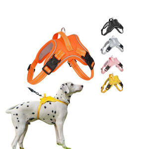 Arnés táctico para perros personalizado, ligero, sin tirones, reflectante, arnés para mascotas, arnés de entrenamiento transpirable para perros grandes - Product Image 1