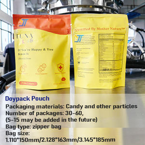 Machine à emballer remplissage comptage de bonbons en vitamines masque de compression pochette à fermeture éclair <span class=keywords><strong>plaque</strong></span> <span class=keywords><strong>vibrante</strong></span> contre-machine à emballer - Product Image 3