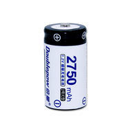 Celda de batería recargable NiCD de alta capacidad, voltaje de 1,2 v, tamaño C L14 LR14, 2750mAh, níquel y cadmio