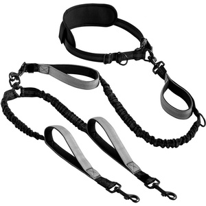 <span class=keywords><strong>Correa</strong></span> retráctil reflectante multifuncional para dos perros, <span class=keywords><strong>correa</strong></span> para perros con manos libres para correr - Product Image 3