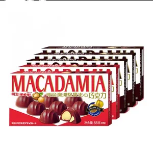 Bocadillos de chocolate macadamia Matcha rellenos de almendra importados de Japón