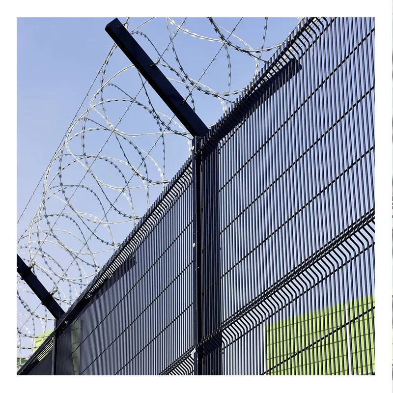 Clear Vu High Security Fence Clearview Galvanized Panels 358 Fence Prison Clear View Anti Climb Fence