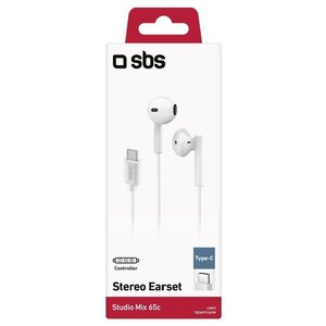 Auriculares con micrófono con cable STUDIO MIX 65C Blanco TEEARTYCAPW - Product Image 2