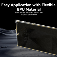Film de protection hydrogel anti-espion auto-réparant personnalisable en usine, feuille de protection d'écran EPU pour confidentialité