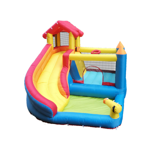 Novedad: Castillo Hinchable Acuático con Tobogán para Niños Pequeños, Modelo NB-93026 - Product Image 1