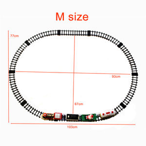 Trenino Natalizio Decorativo da 300cm con Suoni e Luci, Babbo Natale, Giocattolo Classico 102*79cm, Trenino Elettrico <span class=keywords><strong>per</strong></span> <span class=keywords><strong>Bambini</strong></span> - Product Image 5