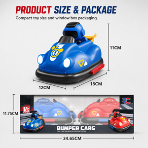 Voiture de combat télécommandée 2 pièces, jeu interactif 4 canaux, voiture de combat <span class=keywords><strong>pop</strong></span>-up pour enfants, intérieur-extérieur - Product Image 4