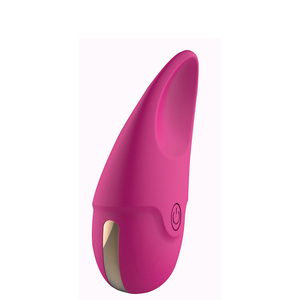 Masajeador Portátil con Forma de Lengua, Mini Masajeador Vibrador con 10 Velocidades Ajustables para Estimulación Sensorial Íntima, Vibrador de Clítoris - Product Image 1