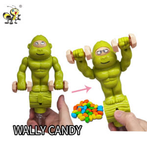 Gorilla <span class=keywords><strong>dumbbell</strong></span> jouets Bonbons niños dulces con juguetes dulce relleno caramelo dulce - Product Image 4