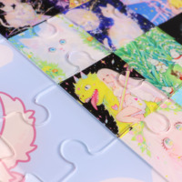 Casse-tête en acrylique personnalisé Casse-tête d'anime en acrylique de conception personnalisée Jeu de puzzle éducatif classique Jouet de puzzle