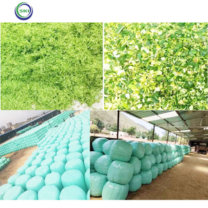 Regroupement et revêtement de tiges de maïs d'alimentation Machine intégrée Stockage vert Herbe fourragère Broyage Revêtement circulaire sec et humide - Product Image 6