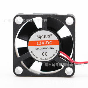 พัดลมระบายความร้อน Sqgiun 3010 DC ขนาด 30x30x10 มม. 12V สำหรับเครื่องเพิ่มความชื้น อินเวอร์เตอร์ พัดลมขนาดเล็ก - Product Image 1