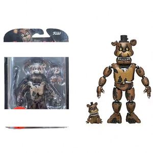 Nuevo Juguete de Moda: Figuras de Acción de Anime Five Nights at Freddy's, Edición Pesadilla, de PVC, con Bonnie, Foxy y Freddy - Product Image 5