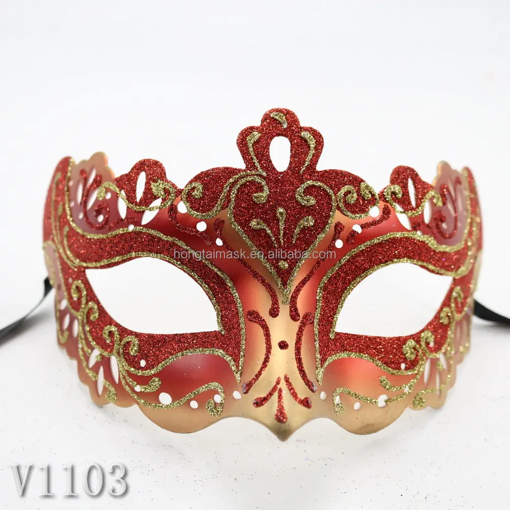 Hochwertige handbemalte halbgesichtliche venezianische Maske für Maskenball und Halloween Karneval Party Veranstaltungen