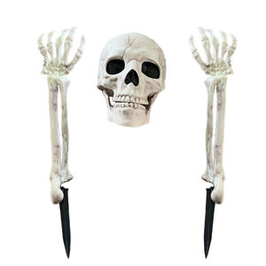 Décorations d'Halloween Plastique Effrayant Jardin Animé Corps Halloween Humain <span class=keywords><strong>Mr</strong></span> <span class=keywords><strong>Bones</strong></span> Squelette Décoration Fantôme Halloween Squelette - Product Image 6
