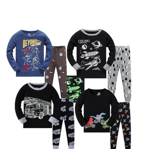 <span class=keywords><strong>Pigiama</strong></span> in cotone all'ingrosso <span class=keywords><strong>pigiama</strong></span> per bambini di alta qualità per bambini a casa indossa un modello di dinosauro per bambini - Product Image 1