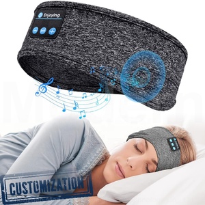 Bandeau Masque de Sommeil et Casque Sport 2 en 1 avec Haut-Parleur Intégré, Idéal <span class=keywords><strong>pour</strong></span> Dormir, Faire de l'Exercice, Courir, le Yoga, la Méditation - Product Image 1