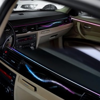Kit d'éclairage d'ambiance intérieur de voiture en fibre optique RGB 64 couleurs pour BMW Série 3 M3 E92 E93 2007-2013 Symphony