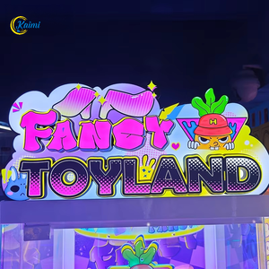 Máquina de Juego de Premios Lucky Spin de KAIMI Fancy Toyland |   Máquina Expendedora de Regalos Metálica que Funciona con Monedas para Centros Comerciales - Product Image 6