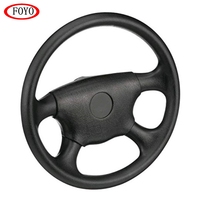 Accessoires pour bateaux de la marque Foyo, volant sport de luxe noir à 4 branches, volant en plastique pour bateau marin, yacht