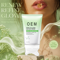 OEM/ODM pour Crème de Massage Gua Sha au Collagène PDRN Anti-Rides et Éclaircissante, Liftante et Hydratante pour le Visage et le Cou