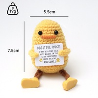 Jouets en peluche personnalisés positifs drôles vente chaude jouets au crochet cadeau d'anniversaire de haute qualité pour les enfants