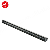 Control Dmx512 disponible aleación de aluminio Ip65 36W luz montada en la pared al aire libre Rgb luz de la arandela
