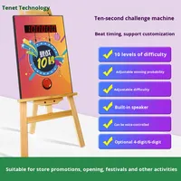 Défi des 10 secondes, équipement de jeu de promotion en magasin, accessoires de jeu de timing en métal, attirant le public
