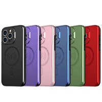 Coque de téléphone portable en acrylique transparent dur en silicone pour iPhone 15 Pro Max Plus Housses de téléphone