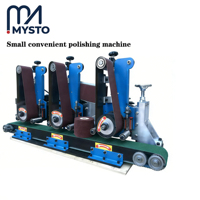 Machine de polissage à bande monoposte Mecor (acier inoxydable 2,2 kW) – Haute précision, écologique, pour finition de surface de base des métaux