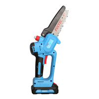 Mini-tronçonneuse sans fil FIXTEC 20V, 6 pouces, portable, 7,9 m/s, système SDS pour la coupe du bois