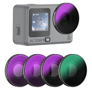 Amazear ND8,16, 32, CPL Kit de Filtros de Lente de Repuesto, Accesorios para Cámara para DJI OSMO Action6 (Solo Filtros) - Product Image 1