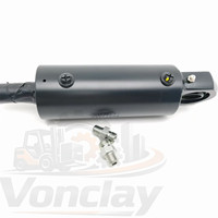 Ensemble complet de vérin de basculement pour chariot élévateur Linde 3354408010, vérin de levage hydraulique, pièces de rechange, capacité 1000 lb, métal