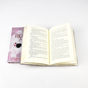 Impression de <span class=keywords><strong>livre</strong></span> broché personnalisé sur le thème de l'<span class=keywords><strong>amour</strong></span> romantique, édition spéciale avec bords pulvérisés - Product Image 3