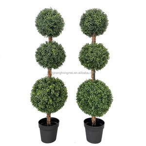 UV kháng gỗ Hoàng Dương Xoắn Ốc cây cảnh nhà vườn đồ trang trí nhân tạo nhựa thực vật gỗ nguyên liệu cho cảnh quan - Product Image 2