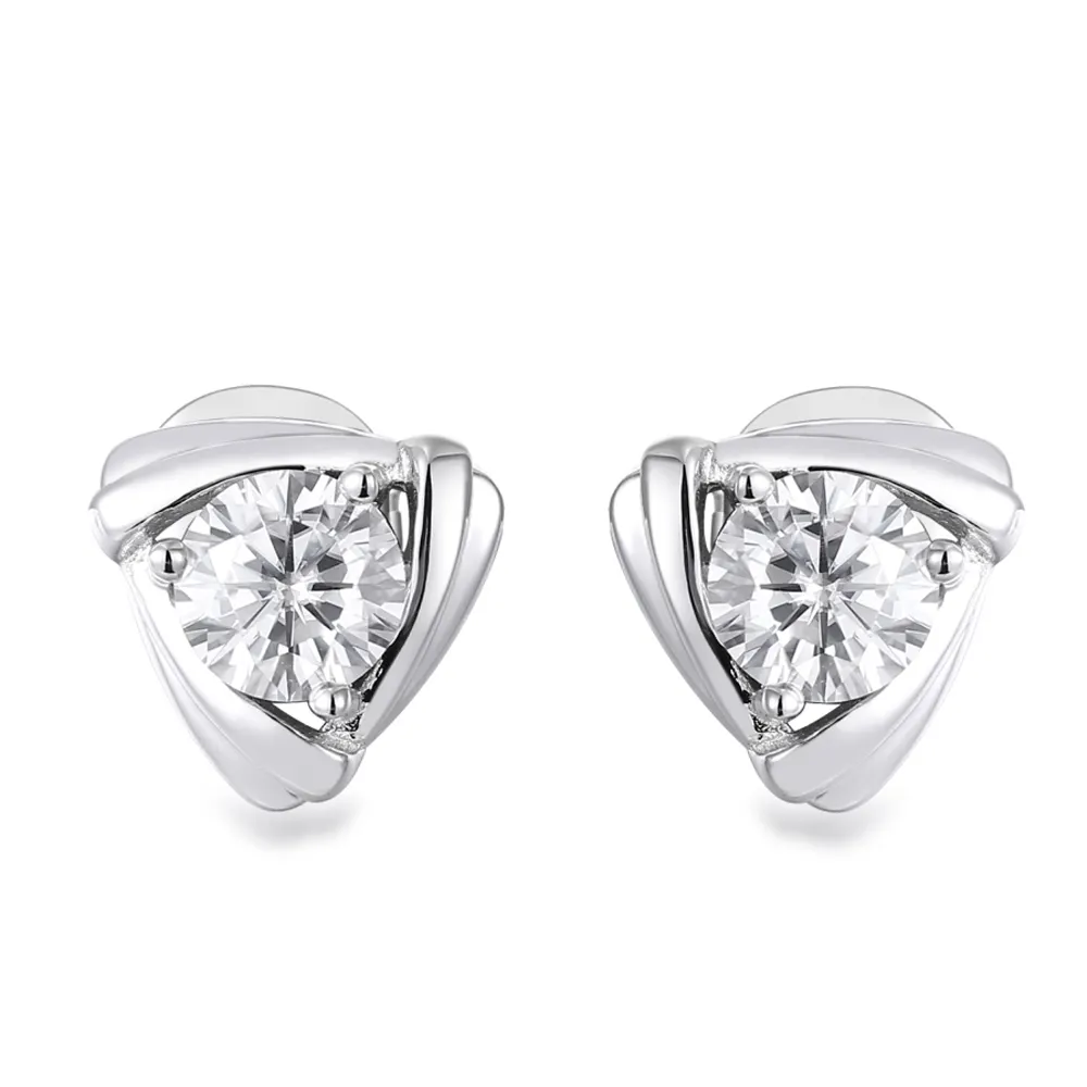 그레이스 쥬얼리 디자인 Yourself 공장 가격 럭셔리 여성 VVS 진짜 다이아몬드 귀걸이