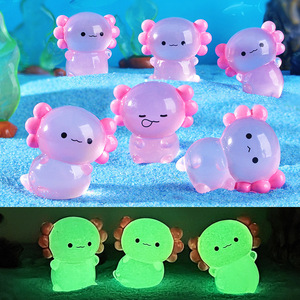 Figuras <span class=keywords><strong>de</strong></span> Axolotl <span class=keywords><strong>de</strong></span> Resina Mini que Brillan en <span class=keywords><strong>la</strong></span> Oscuridad, Adornos <span class=keywords><strong>de</strong></span> Animales Lindos para Jardín <span class=keywords><strong>de</strong></span> Hadas, Micropaisaje y Decoración <span class=keywords><strong>del</strong></span> Hogar, Venta al Por Mayor - Product Image 5