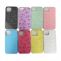 Étui de téléphone portable antichoc intégral en TPU+PC avec impression colorée et élégante, pour la série [Nom de la série], très vendu en Arabie Saoudite et aux Émirats Arabes Unis