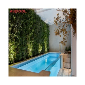 Piscina de cóctel de plástico de fibra de vidrio pequeña personalización exterior para nadar sobre el suelo - Product Image 2