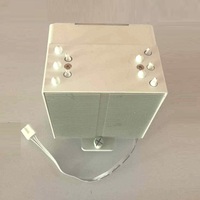 Refroidisseur de processeur vertical universel RGB blanc personnalisé, 5 caloducs, ventilateur silencieux, TDP 150W, refroidissement pour ordinateur, petit boîtier