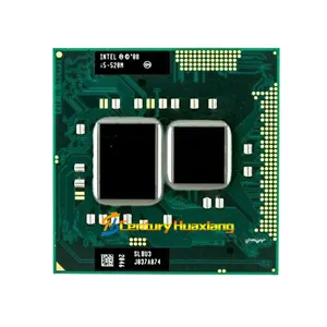 Процессор Intel core i5 520m 2,4 ГГц Socket G1 для ноутбука, процессор SLBU3 slложенное Гнездо G1 rPGA988A