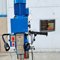 Machine de perçage et de fraisage verticale ZX50C avec cône de broche MT4 et table de travail rigide pour le perçage, le fraisage et le taraudage de pièces métalliques, neuve
