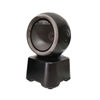 Lector de código de barras Plug And Play altamente rentable Interfaz USB Manos libres Omnidireccional Escáner de código de barras de escritorio