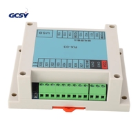 Controlador Lógico Programable (PLC) de 8 Entradas y 7 Salidas, Programación por Ordenador/Teléfono, Placa de Control Industrial, 12-4V