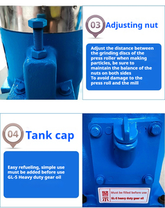 Pièces de rechange de haute qualité pour granulateur d'aliments pour animaux, moulin <span class=keywords><strong>à</strong></span> rouleaux, diverses matrices de moulin, machine <span class=keywords><strong>à</strong></span> granulés pour animaux, 120 kg/h - Product Image 6