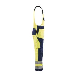 BLAKLADER - 266018113389C68 Pantalones con pechera de alta visibilidad Amarillo/Azul marino-EAN 7330509854969 ROPA DE TRABAJO DE LA HI-VIS - Product Image 3