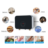 Chauffe-eau électrique instantané 220V 3.5KW certifié CE, chauffe-eau instantané sans réservoir pour la maison, utilisation en cuisine