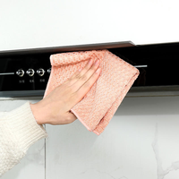 Serviettes en microfibre à texture gaufrée de qualité supérieure, réutilisables et lavables, serviettes de cuisine, chiffon de nettoyage multi-usages