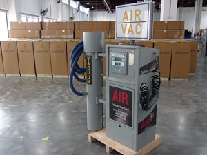 Compresor de inflado de neumáticos Digital de autoservicio que funciona con monedas G5, aspiradora de coche, máquina VAC de construcción de Metal para gasolinera - Product Image 2