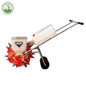 Đôi 5-vòi phun gieo hạt + thụ tinh tay tay Ngô Ngô đậu phộng hạt giống Đậu nành seeder planter và phân bón máy - Product Image 1